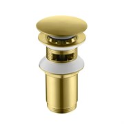 TIMO Донный клапан золото шлифованное (8011/20) 8011/20