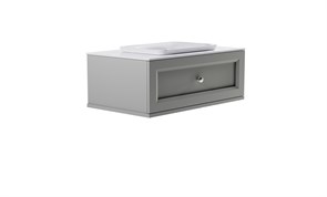 ASTRA-FORM Тумба подвесная Классик 100 с 1ящ NCS S 3502-Y мат. с раковиной Ретро бел гл. и столешницей Solid бел гл. 4631177714184