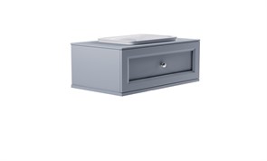 ASTRA-FORM Тумба подвесная Классик 100см 1ящ NCS S 3005-R80B мат., раковина Ретро бел глянц, столешница Solid в цвете 4631177715617