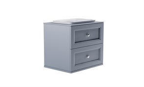 ASTRA-FORM Тумба подвесная Классик 70см 2ящ NCS S 3005-R80B мат., раковина Ретро бел глянц, столешница Solid в цвете 4631177715679