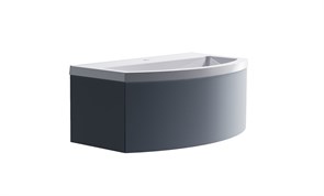 ASTRA-FORM Нижний шкаф Венеция2.0 100 с 1 ящиком серо-голубой (NCS S 3005-R80B матовый) + Раковина 