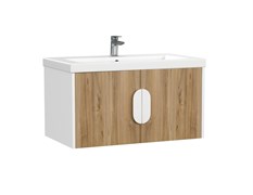 CERSANIT Тумба под раковину подвесная COMO 80 для COMO 80 орех A69343