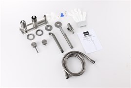 ABBER Смеситель Wasser Kreis 316 AF8130BGG для ванны скрытого монтажа, оружейная сталь брашированная AF8130BGG