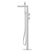 ABBER Смеситель Perfekte 316 AF8A15BST отдельностоящий для ванны, сталь брашированная AF8A15BST