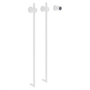 ABBER Полотенцесушитель электрический  Charme AH4002MW белый матовый AH4002MW