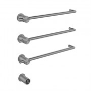 ABBER Полотенцесушитель электрический  Charme AH4003BST сталь брашированная AH4003BST