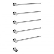 ABBER Полотенцесушитель электрический  Charme AH4005 хром AH4005