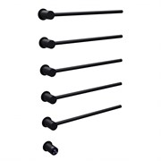 ABBER Полотенцесушитель электрический  Charme AH4005MB черный матовый AH4005MB