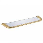 ABBER Полка стеклянная Nord AA1555G золото матовое AA1555G