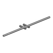 ABBER Полотенцедержатель двойной Osten 316 AA1855BGG оружейная сталь брашированная AA1855BGG