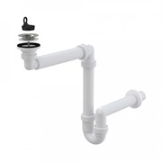 AQUATON Сифон для раковины местосберегающий ZRU9307585 ZRU9307585