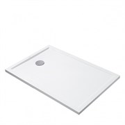 AQUATON Душевой поддон из литьевого мрамора Калифорния М 120х80 прямоугольный белый 1A737636CA010 1A737636CA010