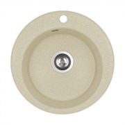 AQUATON Мойка для кухни Шелли круглая шампань 1A734732SS290 1A734732SS290