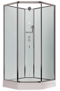 TIMO Premium ILMA 709 душевая кабина с крышей, хамам и стульчиком 90*90*225 ILMA709-roof-709-T-STILMA-T-CH/C