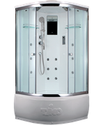 TIMO Lux T-7700 душевая кабина 100*100*220, турецкая баня хамам T-7700-T-STUN