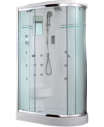 TIMO Lux T-7702 L душевая кабина 120*85*225, турецкая баня хамам T-7702L-T-STUN