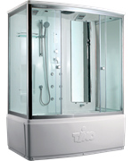 TIMO Lux T-7750 NEW душевая кабина 150*88*220, турецкая баня хамам T-7750NEW-T-STUN