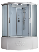 TIMO Standart Т-6625 Silver F душевая кабина (120*120*220), турецкая баня хамам T-6625SF-T-STUN
