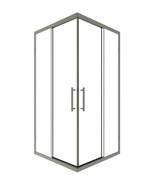 TIMO Душевой угол TKSS-90/13C-8, раздвиж 900*900*2000, проф никель, стекло проз 8 мм T36