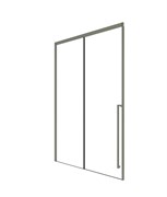 TIMO Душевая дверь TDSS-130/13C-8R, раздвиж 1300*2000, проф никель, стекло проз 8 мм T49R