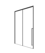 TIMO Душевая дверь TDSS-120/03C-8R, раздвиж 1200*2000, проф черный, стекло проз 8 мм T56R