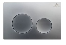 AZUMA Ronda Кнопка смыва AZU003.06 хром матовый, пластик AZU003.06
