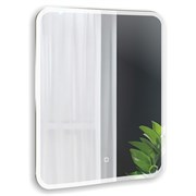 AZARIO Зеркало Stiv - Lite 600х800 сенсорный выключатель с функцией диммера, универсальное крепление (LED-00003101) LED-00003101