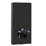 ABBER Инсталляционный модуль внешнего монтажа AC0107MB для подвесного унитаза, черный AC0107MB