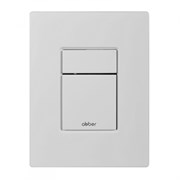 ABBER Кнопка смыва AC0123MW пневматическая, белая матовая AC0123MW