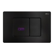 ABBER Кнопка смыва сенсорная AC0122SMB черная матовая AC0122SMB