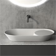 ABBER Раковина накладная Bequem AC2120 белая AC2120