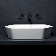 ABBER Раковина накладная Rechteck AC2223 белая AC2223