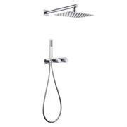 ABBER Душевая система Rund AF8718 скрытого монтажа без излива, хром AF8718