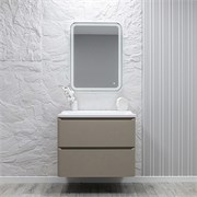 AQUAme AQM9107 600x800 Зеркало с подсветкой, универсальный монтаж AQM9107