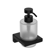 AQUAme AQM7312MB   Tivoli  Диспенсер для жидкого мыла, латунь/матовое стекло, черный матовый AQM7312MB