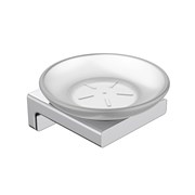 AQUAme AQM7314CR Tivoli Мыльница латунь/матовое стекло, хром AQM7314CR