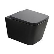 VECONI Унитаз подвесной Pulo VPU-51TB, черный VPU-51TB