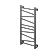 VECONI Полотенцесушитель электрический Barro-C, 50/100, черный B10050B-C
