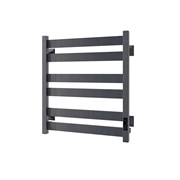 VECONI Полотенцесушитель электрический Piatto, 50/60, графит брашинг P6050GR