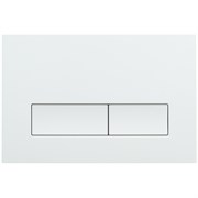 VECONI Кнопка смыва FLUSH V1, FLV1-W, 240х162х9, пластик, белый глянец FLV1-W