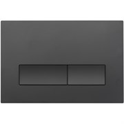 VECONI Кнопка смыва FLUSH V1, FLV1-B, 240х162х9, пластик, черный матовый FLV1-B