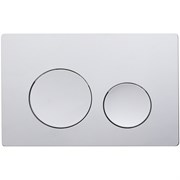 VECONI Кнопка смыва FLUSH V2, FLV2-C, 240х162х10, пластик, хром глянец FLV2-C