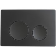 VECONI Кнопка смыва FLUSH V2, FLV2-B, 240х162х10, пластик, черный матовый FLV2-B