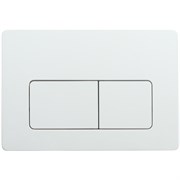 VECONI Кнопка смыва FLUSH V5, FLV5-W, 240х162х9, пластик, белый глянец FLV5-W