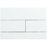 VECONI Кнопка смыва FLUSH V7, FLV7-W, 240х162х10, пластик, белый глянец FLV7-W