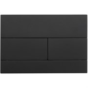 VECONI Кнопка смыва FLUSH V7, FLV7-B, 240х162х10, пластик, черный матовый FLV7-B