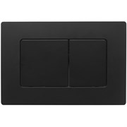 VECONI Кнопка смыва FLUSH V8, FLV8-B, 240х162х7, пластик, черный матовый FLV8-B