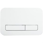 VECONI Кнопка смыва FLUSH V12, FLV12-W, 240х162х7, пластик, белый глянец FLV12-W