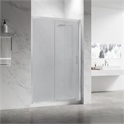 VECONI Душевая дверь раздвижная Vianno VN-55, 1500x1950, хром, стекло pear VN55-150-02-C8