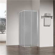 VECONI Душевой угол прямоугольный, двери раздвижные Rovigo RV-50CH-L, 1200x800x1950, хром, стекло pear RV50CH-L-12080-02-C8